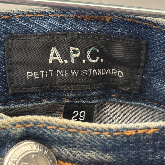 A.P.C. Petite New Standard Men's Jeans,  Size: 29 - Picture 11 of 12